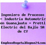 Ingeniero de Procesos – Industria Automotríz en Guanajuato – Prettl Electric del Bajío SA de CV