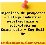 Ingeniero de proyectos – Celaya industria metelmecànica o automotrìz en Guanajuato – Key Roll Hr