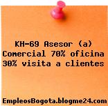 KH-69 Asesor (a) Comercial 70% oficina 30% visita a clientes