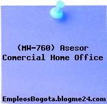 (MW-760) Asesor Comercial Home Office