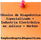 Técnico de Diagnóstico Especializado – Industria Electrónica en Jalisco – Worken