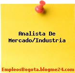 Analista De Mercado/Industria