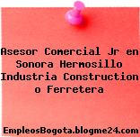 Asesor Comercial Jr en Sonora Hermosillo Industria Construction o Ferretera