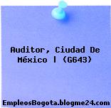 Auditor, Ciudad De México | (G643)
