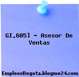 GI.605] – Asesor De Ventas