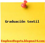Graduación textil