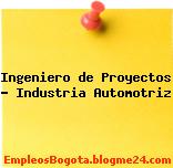 Ingeniero de Proyectos – Industria Automotriz