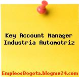 Key Account Manager Industria Automotriz