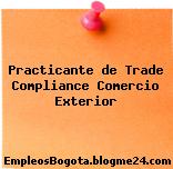 Practicante de Trade Compliance Comercio Exterior