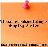 Visual Merchandising Display Nike