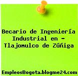 Becario de Ingeniería Industrial en – Tlajomulco de Zúñiga