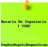 Becario De Ingenieria | V202