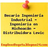 Becario Ingeniería Industrial – Ingenieria en Michoacán – Distribuidora Levic