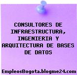 CONSULTORES DE INFRAESTRUCTURA, INGENIERIA Y ARQUITECTURA DE BASES DE DATOS