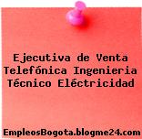 Ejecutiva de Venta Telefónica Ingenieria Técnico Eléctricidad