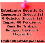 Estudiante Becario De Ingeniería Industrial O Quimico Industrial Ingles 60 Porciento Zona De Trabajo Antiguo Camino A Tlajomulco