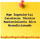 Hym Ingenieria: Zacatecas Técnico Mantenimiento Aire Acondicionado