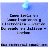 Ingeniería en Comunicaciones y Electrónica – Recién Egresado en Jalisco – Worken