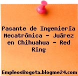 Pasante de Ingeniería Mecatrónica – Juárez en Chihuahua – Red Ring