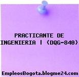 PRACTICANTE DE INGENIERIA | (DQG-840)