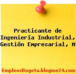 Practicante de Ingeniería Industrial, Gestión Empresarial, M