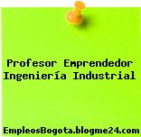 Profesor Emprendedor Ingeniería Industrial
