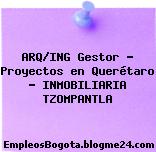 ARQ/ING Gestor – Proyectos en Querétaro – INMOBILIARIA TZOMPANTLA