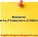 Asesores Ventas,Hipotecario,Financiero,Créditos,Inmobiliaria