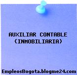 AUXILIAR CONTABLE (INMOBILIARIA)
