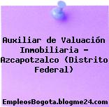 Auxiliar de Valuación Inmobiliaria – Azcapotzalco (Distrito Federal)