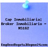Cap Inmobiliaria: Broker Inmobiliario – NS162