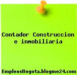 Contador Construccion e inmobiliaria