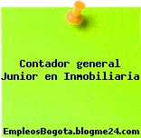 Contador general Junior en Inmobiliaria