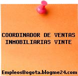 COORDINADOR DE VENTAS INMOBILIARIAS VINTE