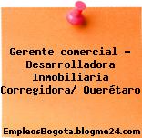 Gerente comercial – Desarrolladora Inmobiliaria Corregidora/ Querétaro