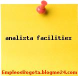 analista facilities