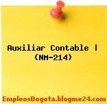Auxiliar Contable | (NM-214)