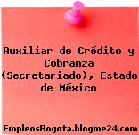 Auxiliar de Crédito y Cobranza (Secretariado), Estado de México