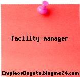 facility manager
