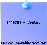 IPP976] – Ventas