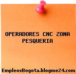 OPERADORES CNC ZONA PESQUERIA
