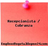 Recepcionista / Cobranza