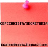 RECEPCIONISTA/SECRETARIADO