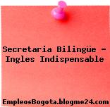 Secretaria Bilingüe – Ingles Indispensable