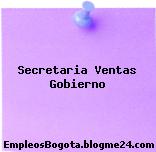 Secretaria Ventas Gobierno