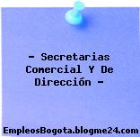 ” Secretarias Comercial Y De Dirección “