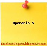 Operario 5