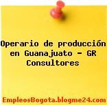 Operario de producción en Guanajuato – GR Consultores