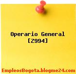Operario General [Z994]