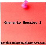 Operario Nogales 1